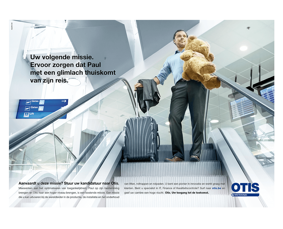 OTIS - Recruitment Ad 3 - Escalator