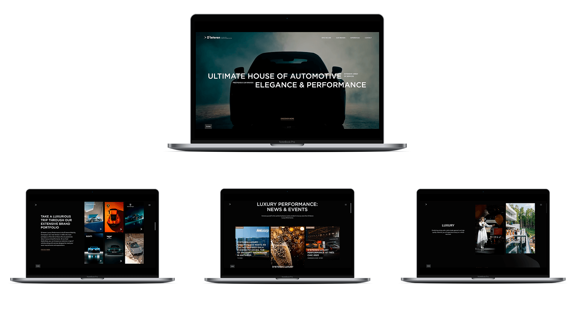 D'Ieteren Luxury Performance Website