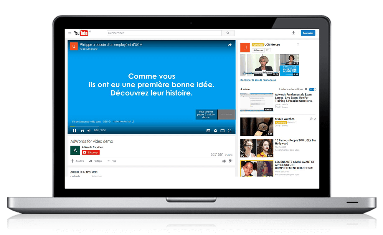 YouTube campaign 